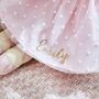 Personalised Ballerina Doll With Fair Hair, thumbnail 5 of 5