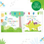 Personalised Dinosaur Book And Stacking Toy, thumbnail 8 of 8