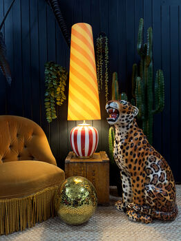 Marmalade Helter Skelter Oversized Cone Lampshades, 4 of 5
