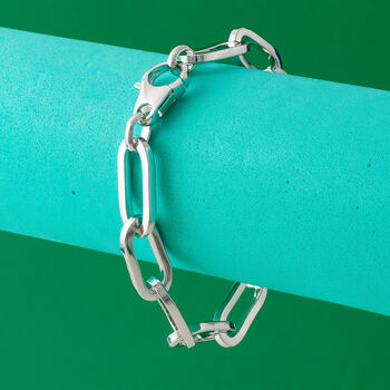 Large Long Link Chain Bracelet, 2 of 5