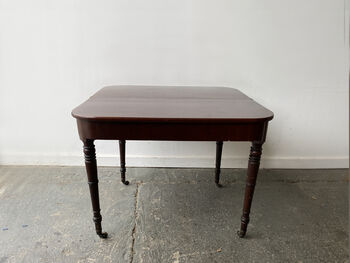 Victorian Drop Leaf Mahogany Extending Dining Table, 11 of 12