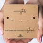 Graduation Gift With A Gold Plated Or Silver Plated Star Bracelet And Card, thumbnail 3 of 4