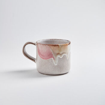 Handmade Melted Effect Ceramic Mug 350ml, 2 of 4