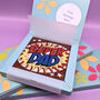 Personalised Super Dad Father's Day Chocolate For Dads, thumbnail 3 of 6