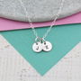 Sterling Silver Dinky Initial Pendant, thumbnail 4 of 12