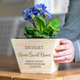 Personalised Wooden Planter Home Sweet Home, thumbnail 1 of 3