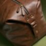 Personalised Leather Look Nuhide Pu Leather Weekender, thumbnail 6 of 7