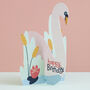 Happy Birthday 3D Card Swan, thumbnail 1 of 2