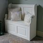 Two Seater Monks' Bench Hand Painted In Any Colour, thumbnail 3 of 10