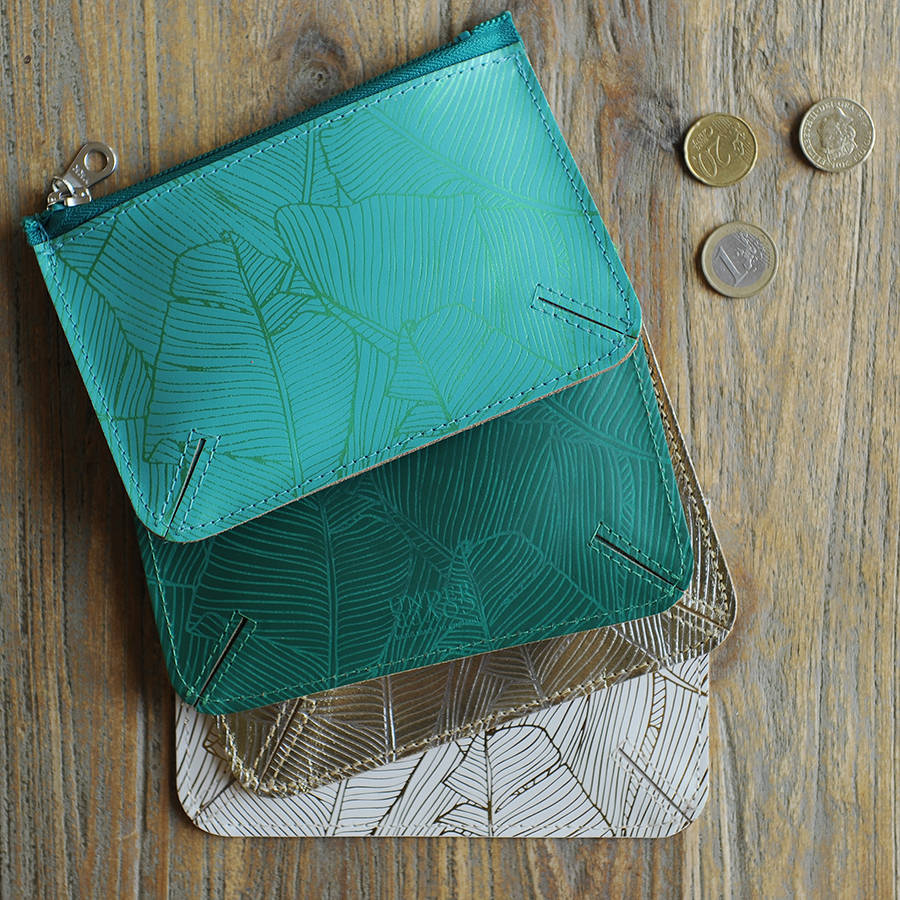 Undercover Leather Palm Pattern Coin Purse By Undercover | www.semadata.org