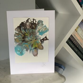Abstract Hand Painted Personalised Cards, 2 of 12
