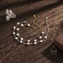 Natural Freshwater Pearl Beaded Bracelet, thumbnail 6 of 11