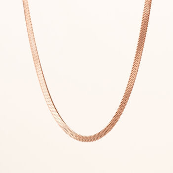 Herringbone Chain Necklace, 9 of 10