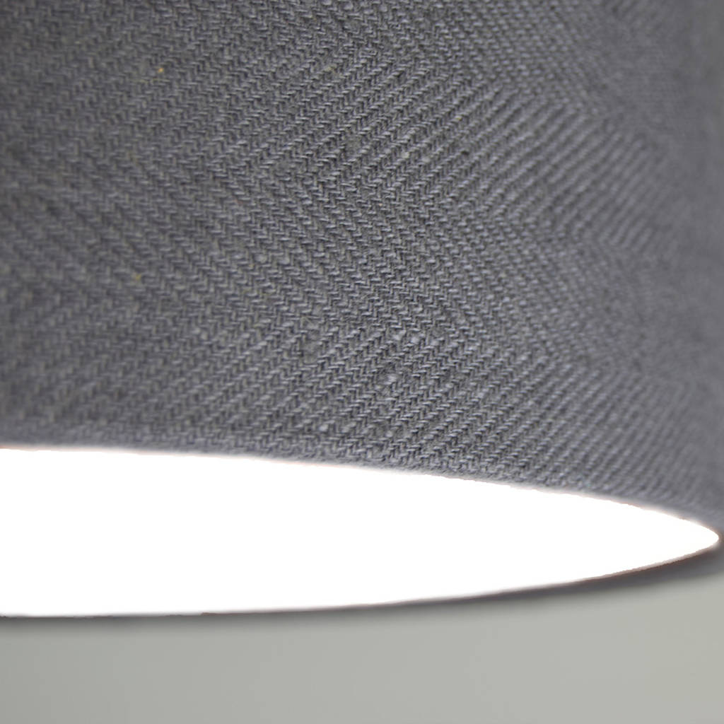 Linen Fabric Lampshade Choice Of Colours By Quirk Linen Fabric Lampshade Choice Of Colours