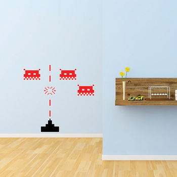 Space Invaders Wall Stickers, 5 of 9