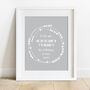 Personalised Engagement Coordinates Gift, thumbnail 1 of 2