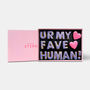 Ur My Fave Human! Letterbox Message Cookies Purple, thumbnail 2 of 7