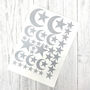 Small Star And Moon Wall Stickers, thumbnail 2 of 3