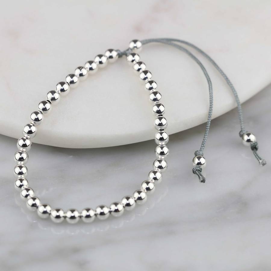 Silver Friendship Bracelets By Nest 