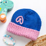 Toddler Merino Hat Easy Knitting Kit, thumbnail 1 of 8