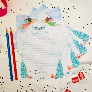 Fairy Christmas Writing Paper, 6 of 12