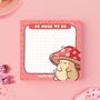 Mushroom Sticky Notes | Cute Stationery, thumbnail 3 of 5