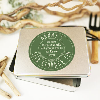 Personalised Tin Seven Designs Available, 6 of 12