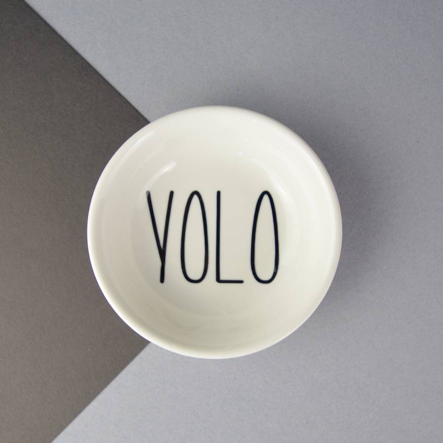 Teenage Girl Birthday T Meh Yolo Or Swag Mini Dish By Not A