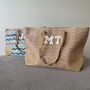 Personalised Chevron Patch Tote Bag, thumbnail 4 of 5