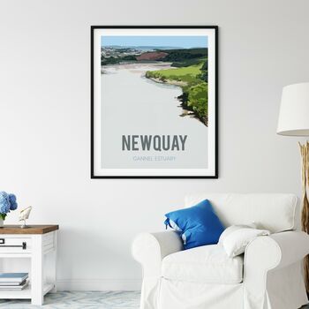 The Gannel Estuary, Newquay Fine Art Print, 3 of 8
