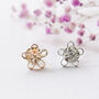 Gold Or Silver Colour Flower Modest Pin, thumbnail 4 of 12