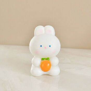 Bunny Rabbit Night Light And Nursery Lamp, 7 of 10