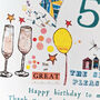 Personalised Big Milestone 21st Birthday Card, thumbnail 4 of 12