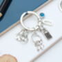 Prison Officer Personalised Keyring Security Guard, thumbnail 8 of 11