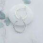 Sterling Silver Sun Hoop Earrings, thumbnail 1 of 2