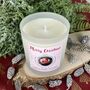 Personalised New Grandparent Photo Christmas Candle, thumbnail 3 of 12