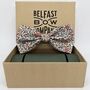 Liberty Bow Tie In Burnt Orange Ditsy Floral, thumbnail 2 of 2