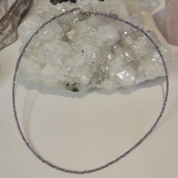 Dainty Crystal Gemstone Necklace, 6 of 7