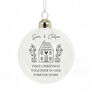 Personalised Home Glass Bauble, thumbnail 4 of 4