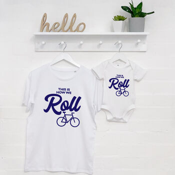 Cycling Parent And Child T Shirts, 2 of 7