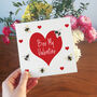 Bumble Bee Valentine's Day Card | Bee My Valentine, thumbnail 1 of 4