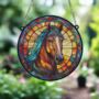 Horse Stained Glass Effect Suncatcher, thumbnail 5 of 6