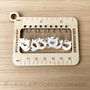 Alpaca Knitting Needle Gauge And Stitch Marker Set, thumbnail 8 of 10