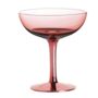 Set Of Two Deep Pink Champagne Coupes, thumbnail 3 of 4