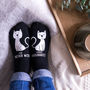 Personalised Heart Cat Socks, thumbnail 1 of 7