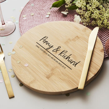 Personalised Engraved Chopping/Cheese Board, 2 of 6