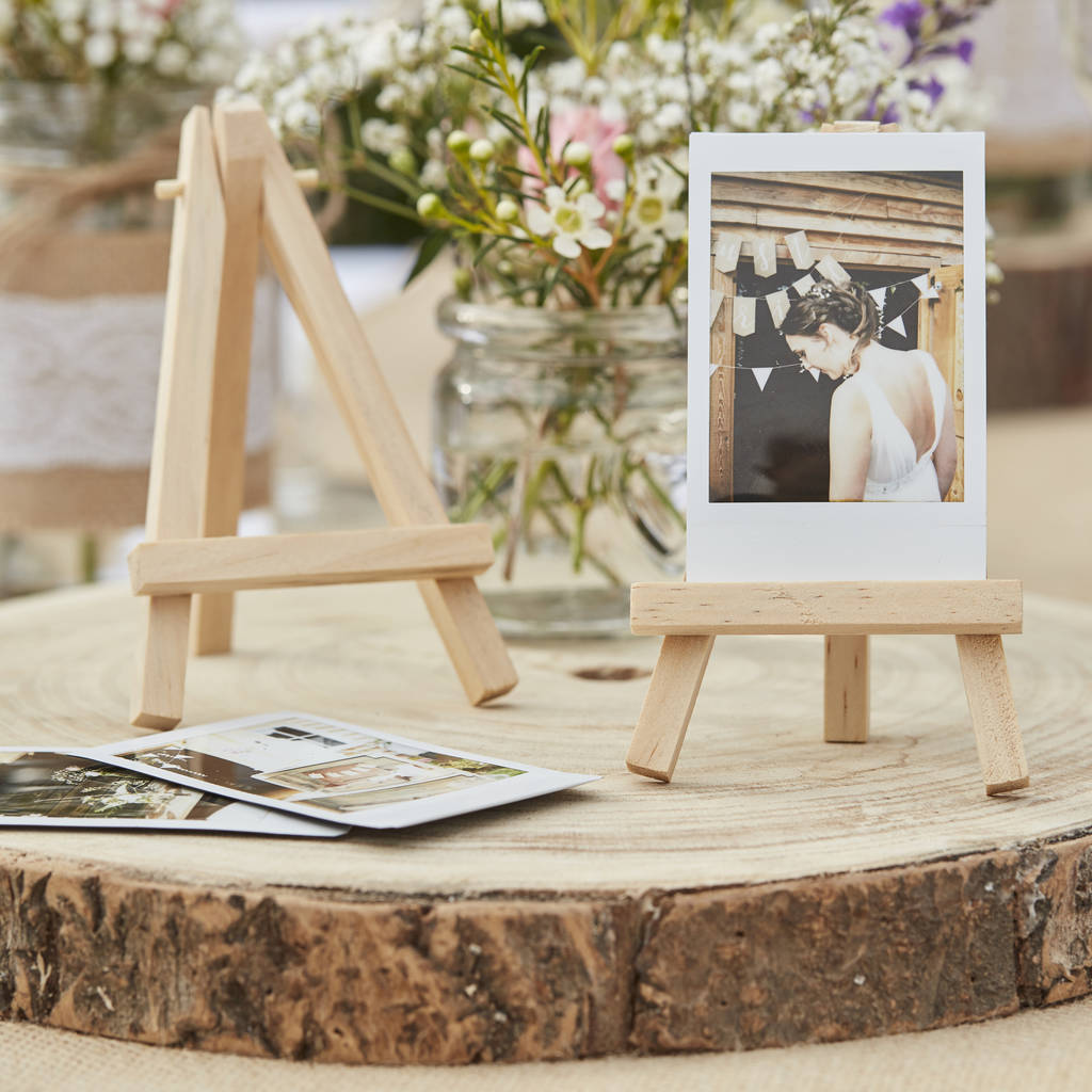 Mini Wooden Wedding Decoration Easels, 1 of 3