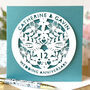 Personalised Love Birds Wedding Anniversary Card, thumbnail 1 of 2