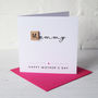 Personalised Mummy Scrabble Card, thumbnail 5 of 5