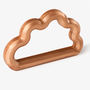 Rose Gold Silicone Cloud Teether, thumbnail 2 of 8